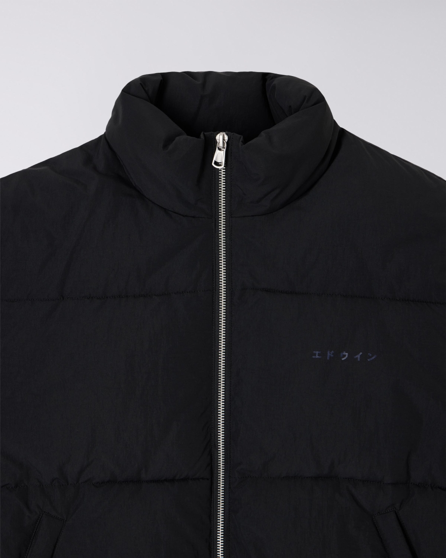 EDWIN Puffer Jacket Black