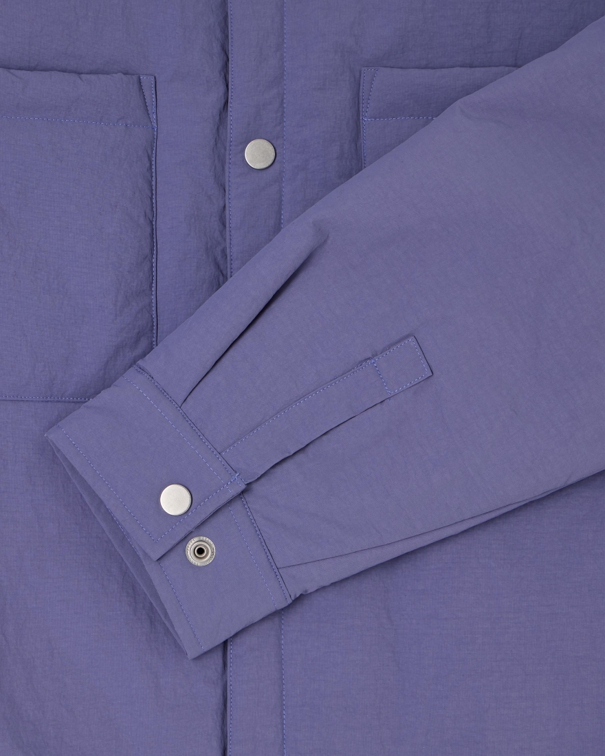 EDWIN Sphere Padded Overshirt LS Heron