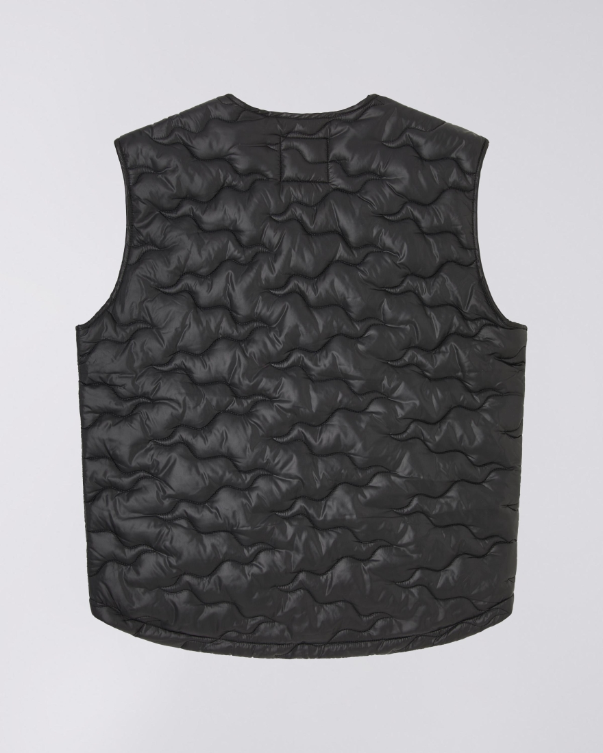 EDWIN Camper Vest Black