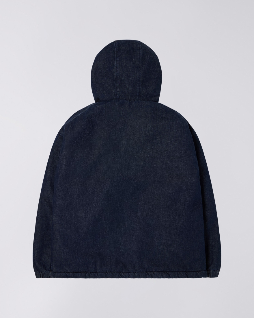EDWIN Daimon Hooded Jacket Lined Blue