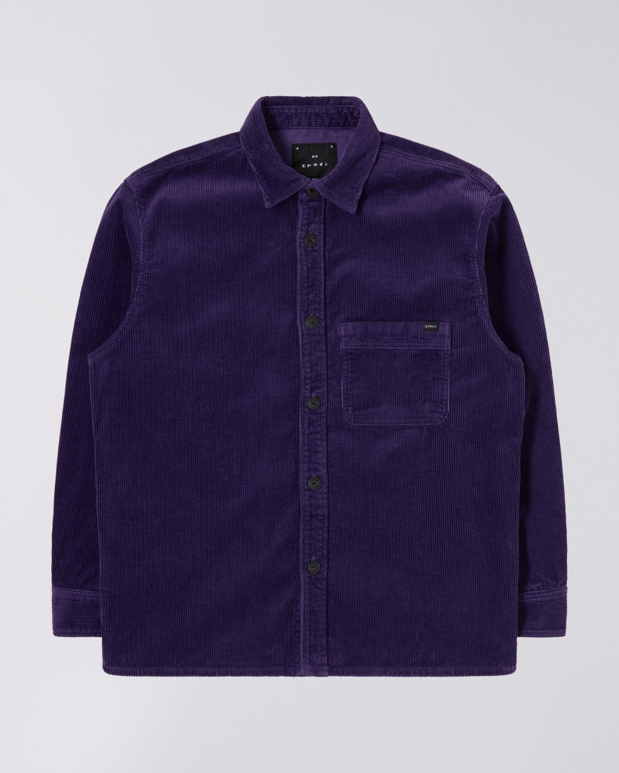 EDWIN Ander Shirt LS Parachute Purple