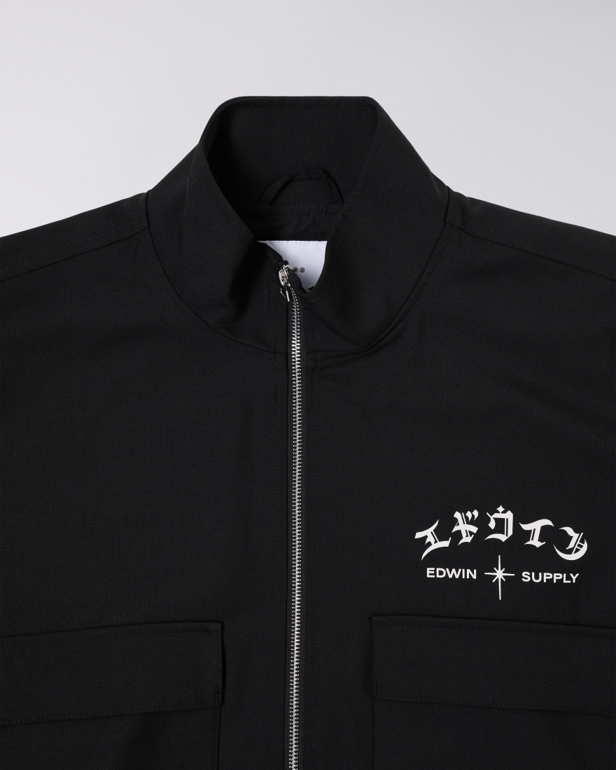 EDWIN Ozzy Jacket Black