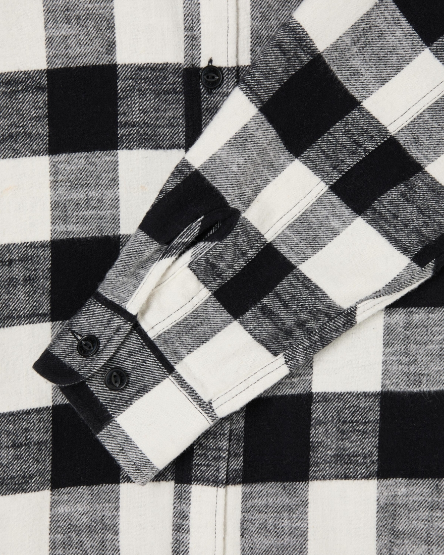 EDWIN Sebastian Shirt LS Black / White