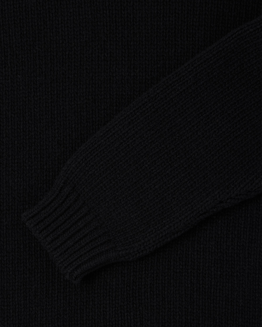 EDWIN Ellis Sweater Black / Baltic