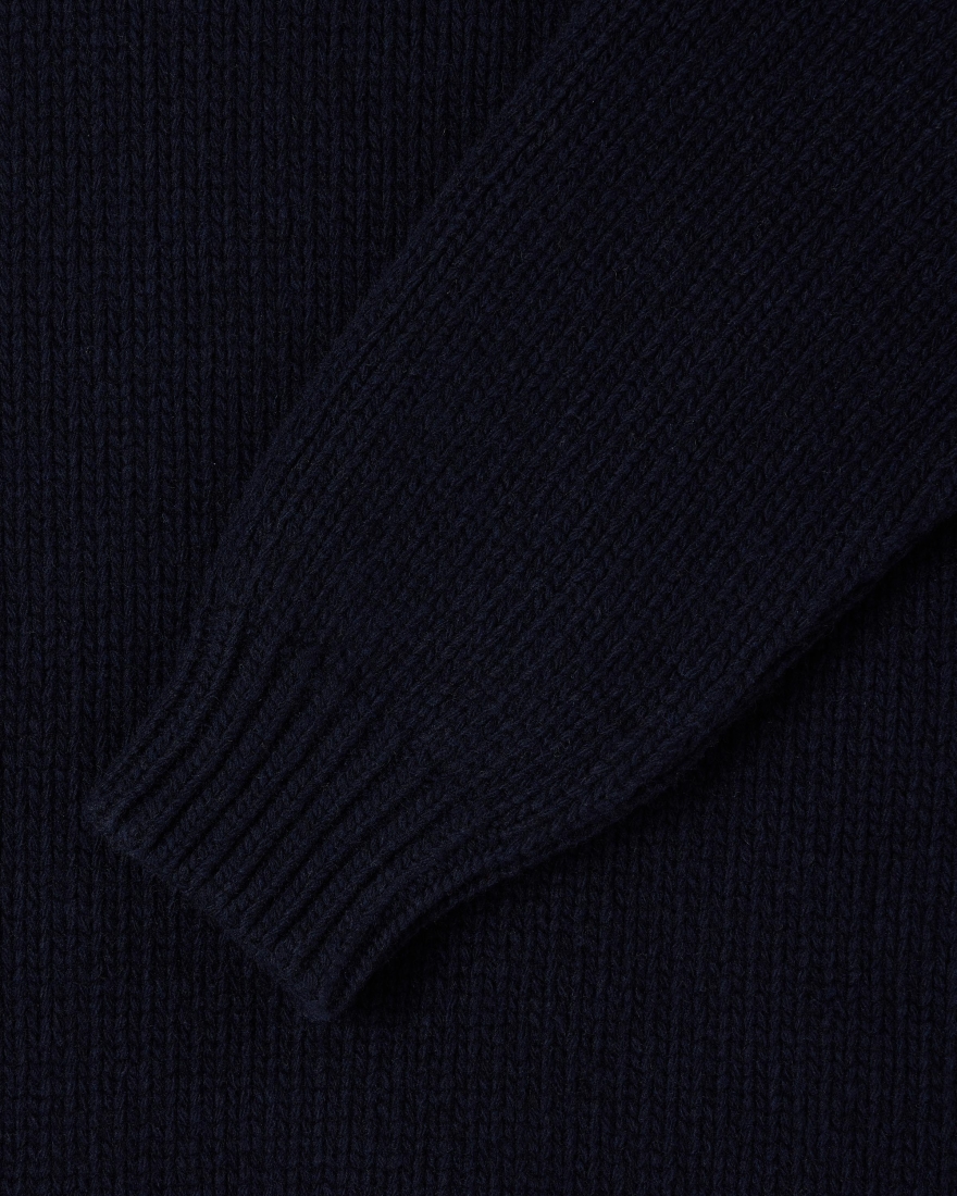 EDWIN Ellis Sweater Navy / Off white