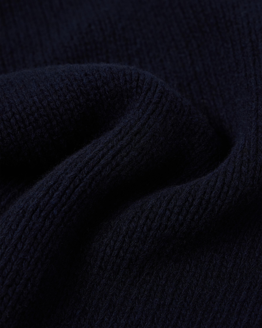 EDWIN Ellis Sweater Navy / Off white