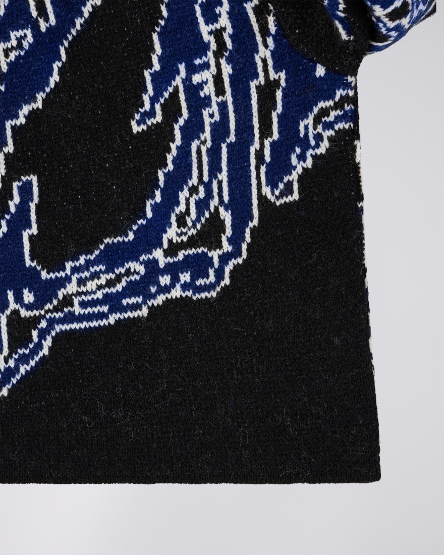 EDWIN W' Gill Sweater Black