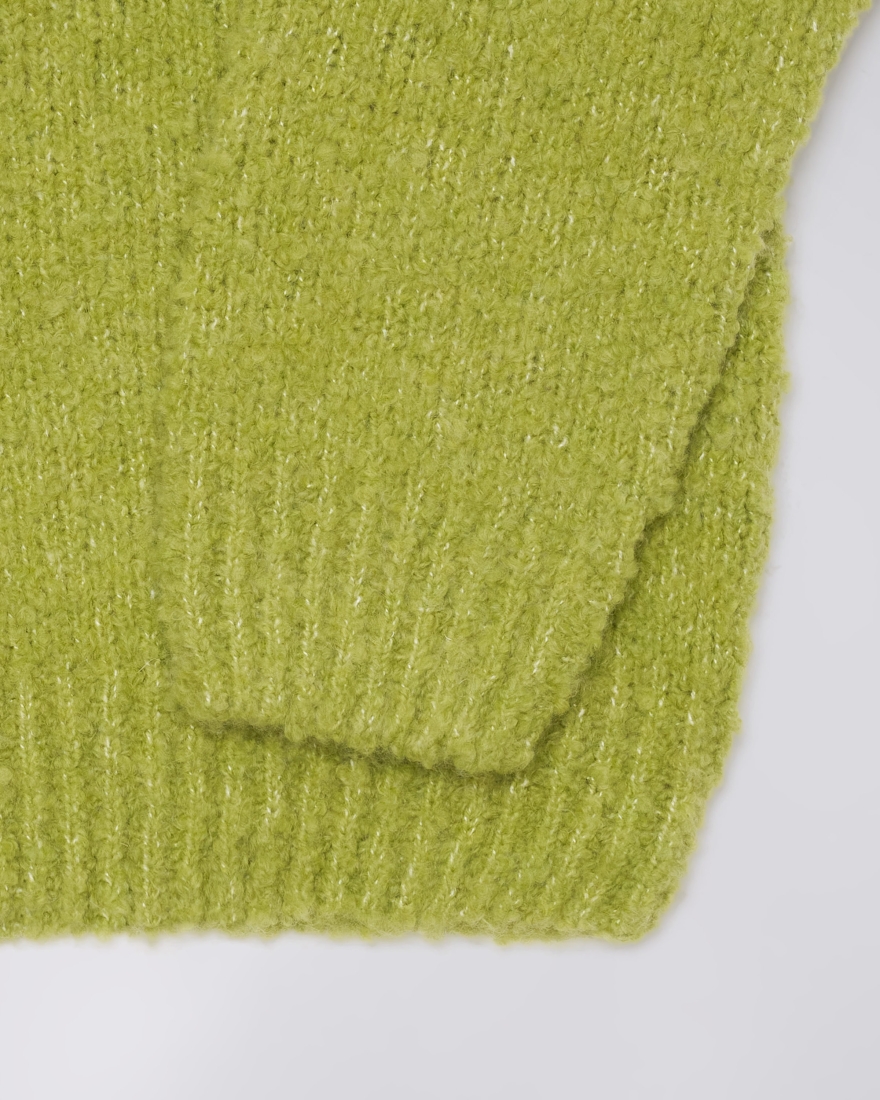 EDWIN Dun Textured Sweater Sweet Pea