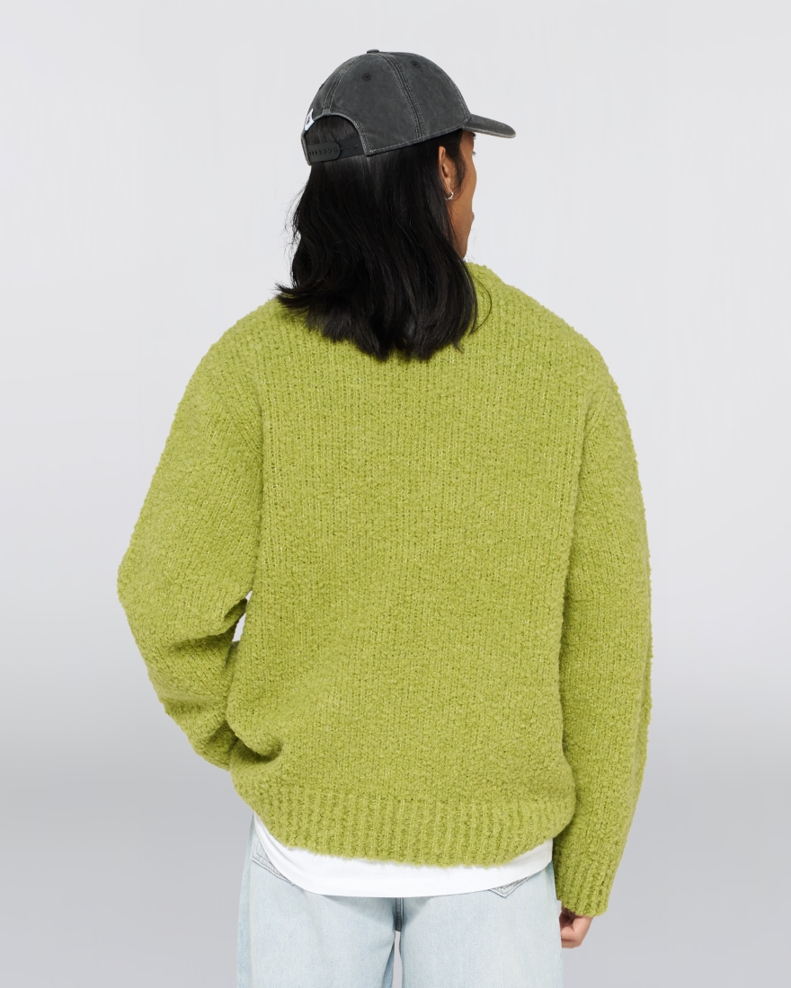 EDWIN Dun Textured Sweater Sweet Pea