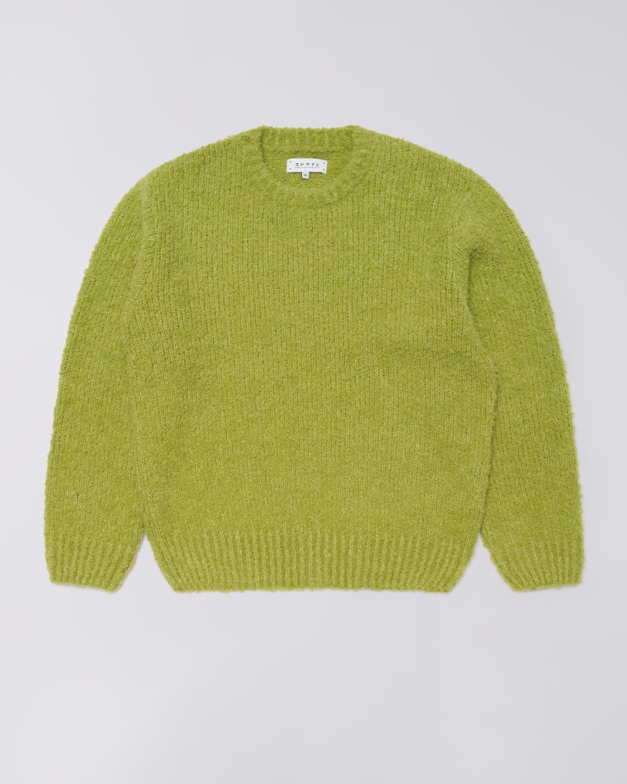 EDWIN Dun Textured Sweater Sweet Pea