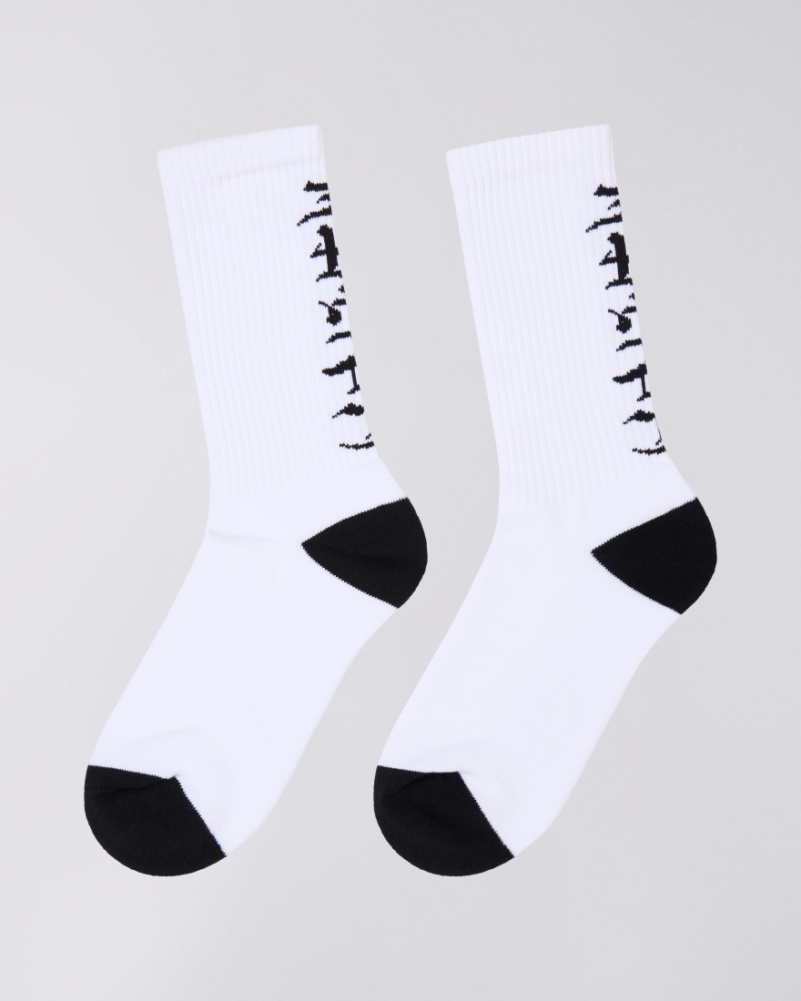 EDWIN Gothic Socks White