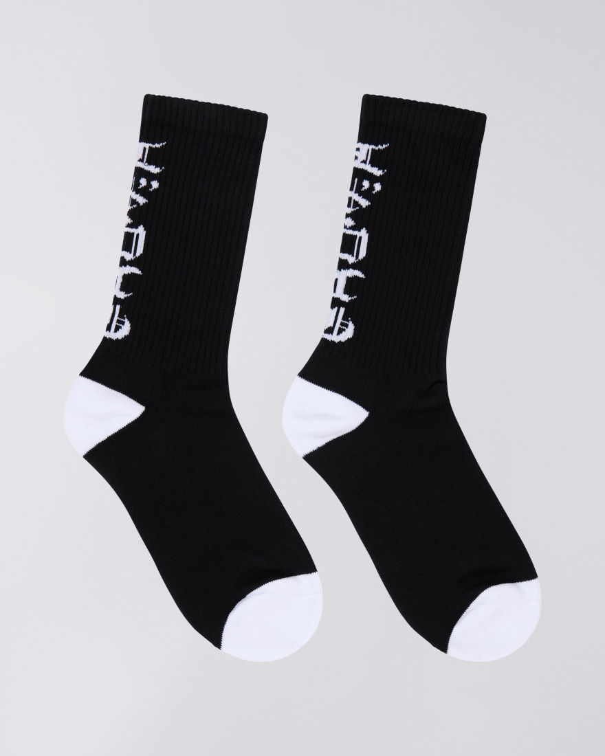 EDWIN Gothic Socks Black