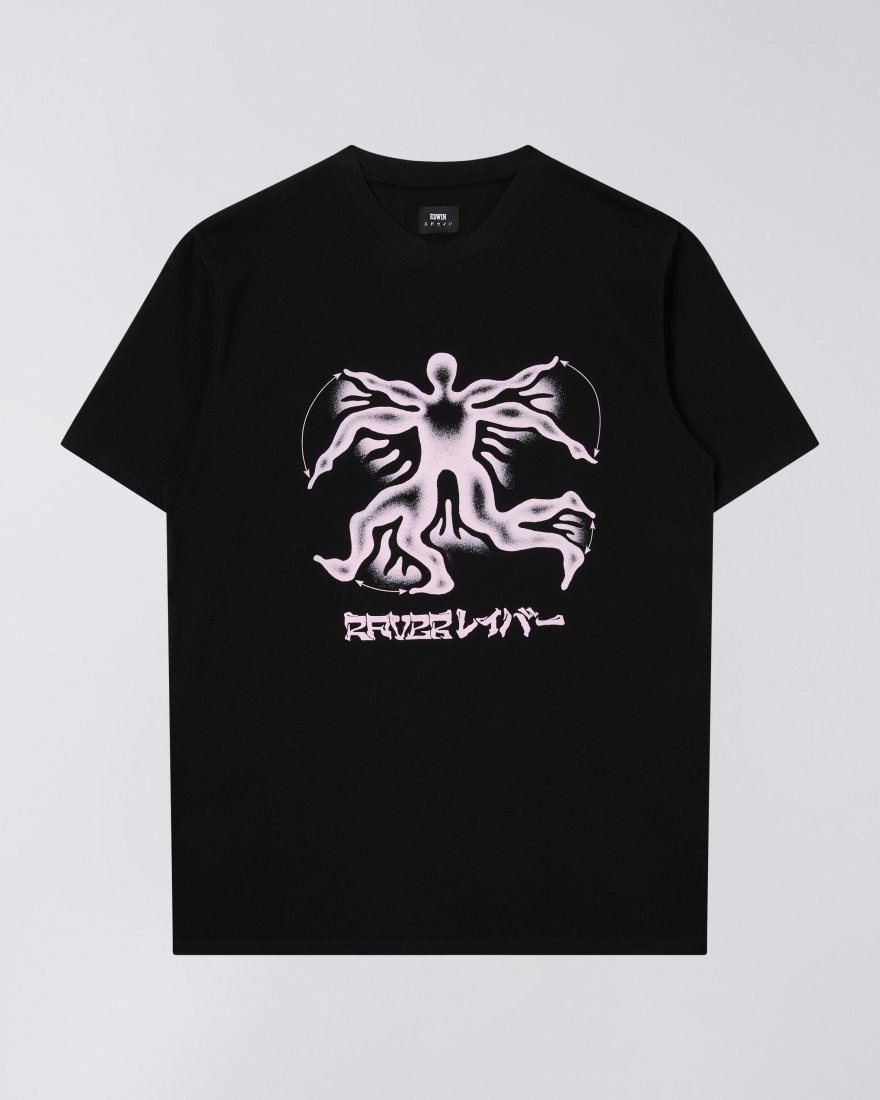 EDWIN New Paradigm T-Shirt  Black