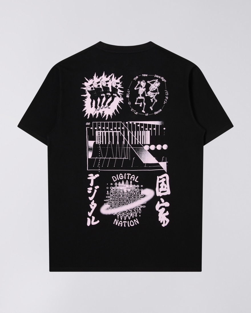 EDWIN New Paradigm T-Shirt  Black