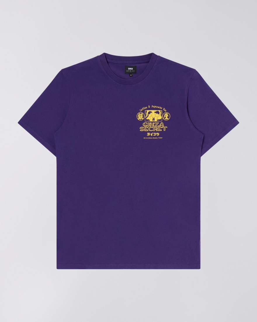 EDWIN Ginza Secret T-Shirt Parachute Purple
