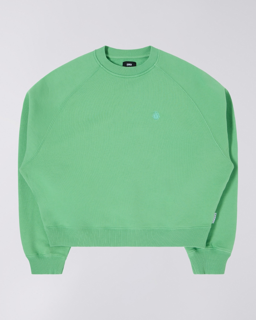 EDWIN W' Core Sweat Absinthe Green