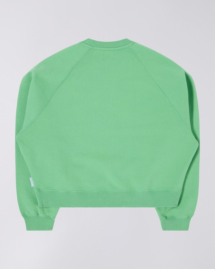 EDWIN W' Core Sweat Absinthe Green