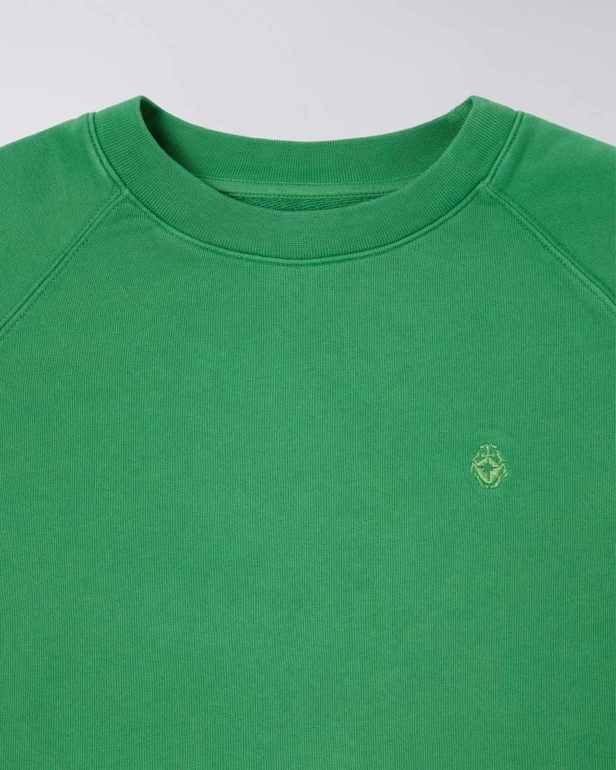 EDWIN W' Core Sweat Mint Green