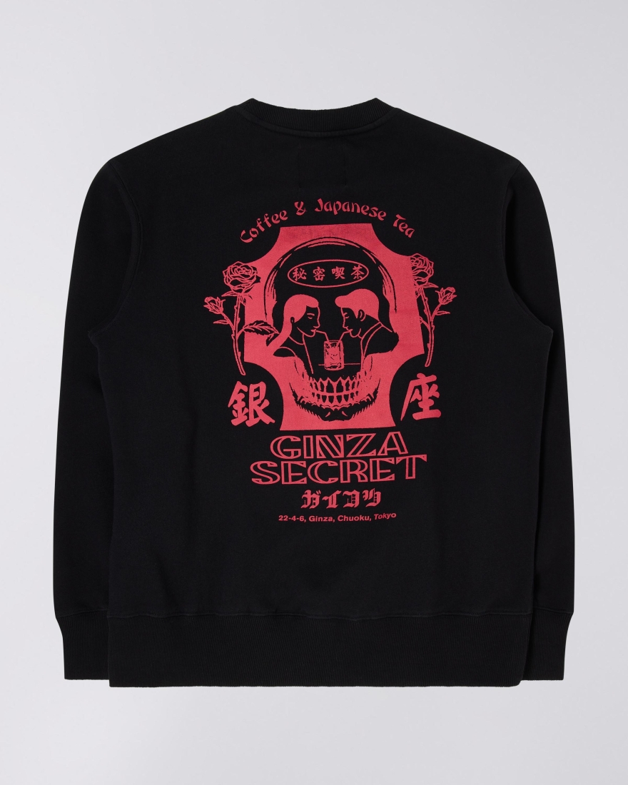 EDWIN Ginza Secret Sweat Black