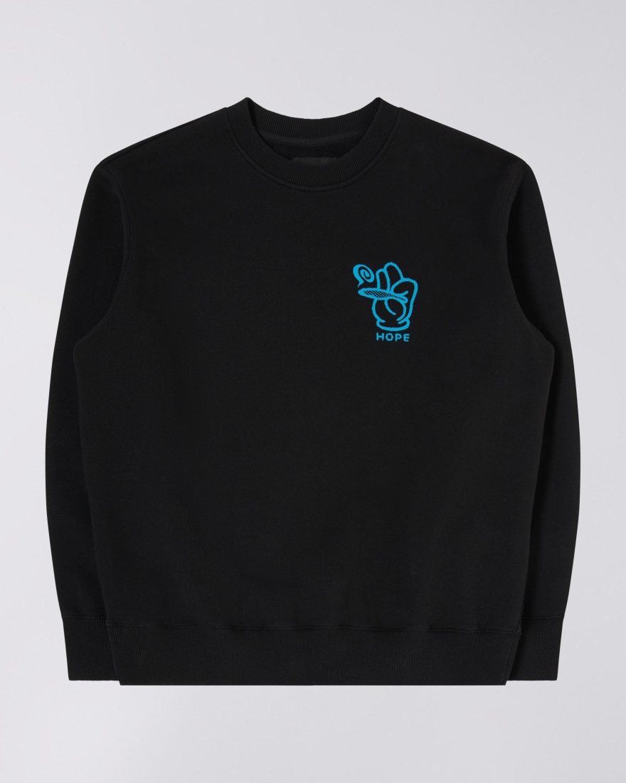 EDWIN Hope Provider Sweat Black