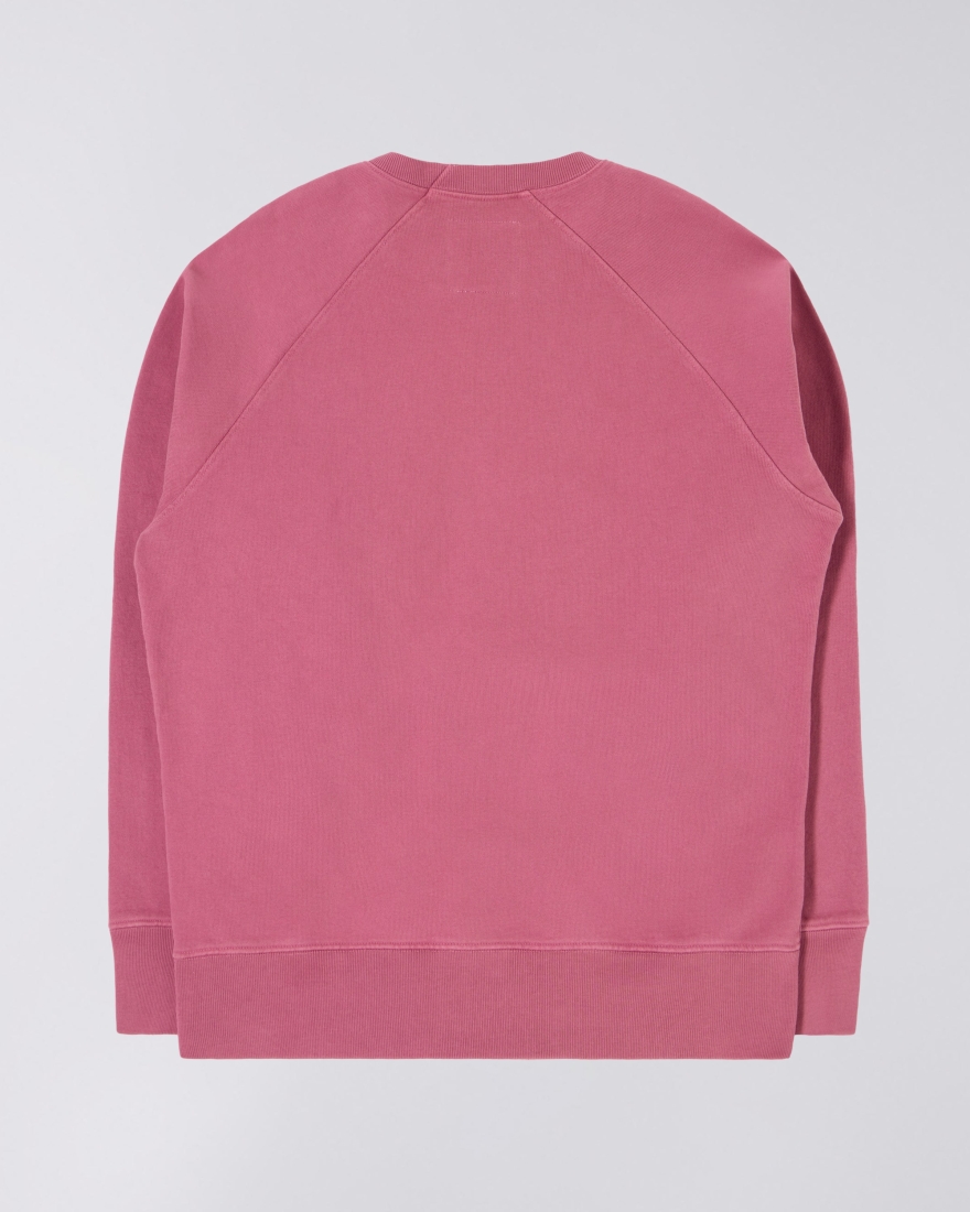 EDWIN Raglan Sleeve Crewneck Red Violet