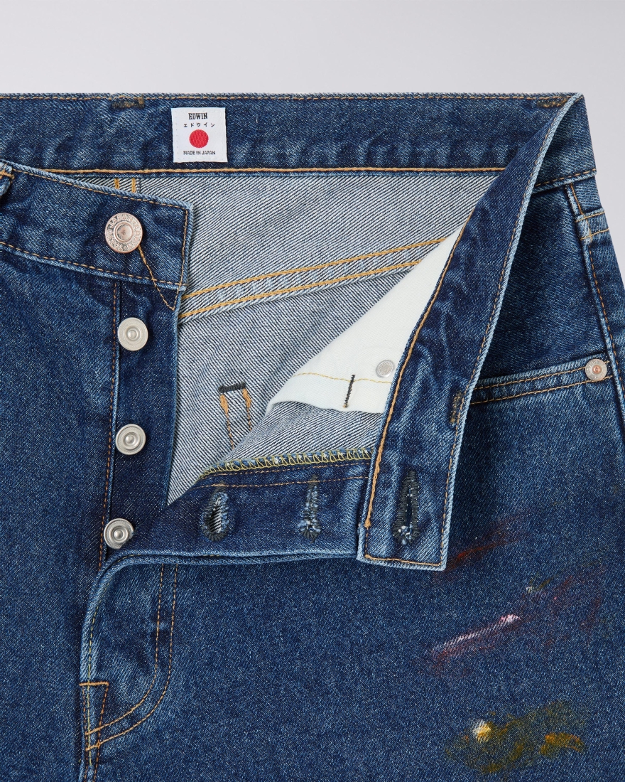 EDWIN Loose Jeans Blue