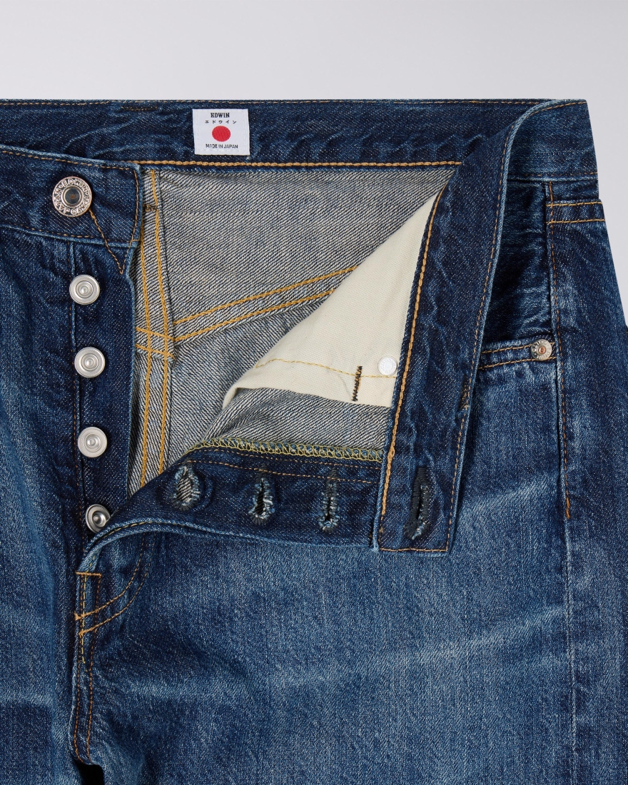 EDWIN Regular Straight Jeans Blue