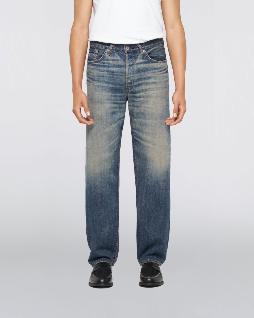 EDWIN Loose Jeans Blue