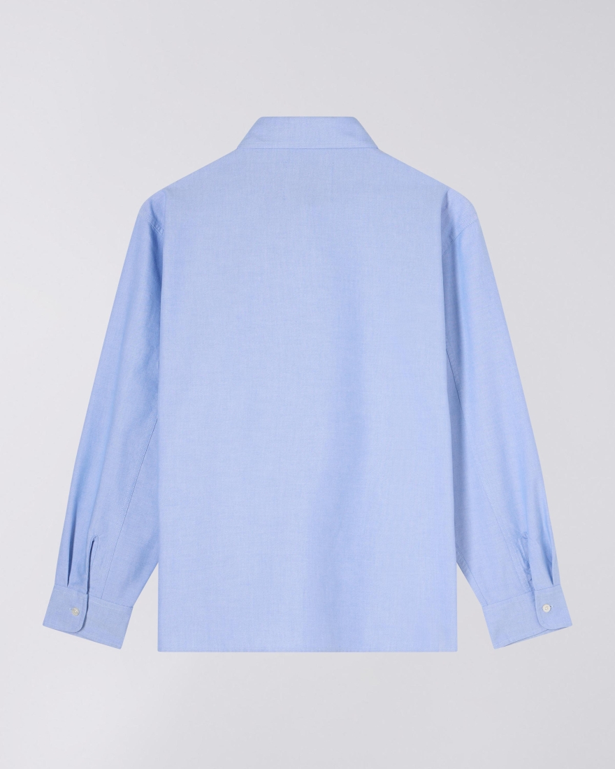 EDWIN Big Ox-Shirt LS Blue