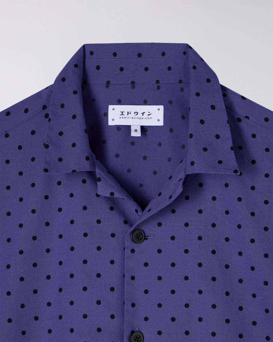 EDWIN Saga Shirt SS Skipper Blue