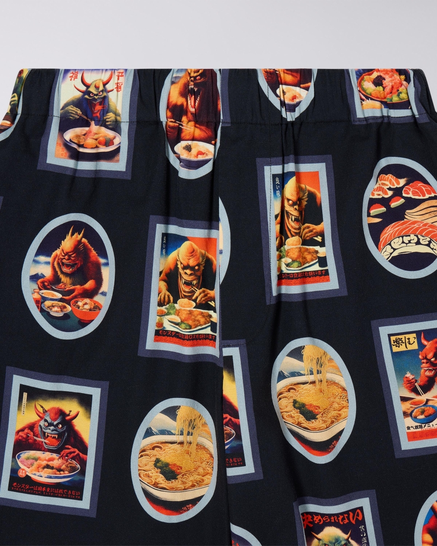 EDWIN Hara Hachi Bun Me Short Multicolor