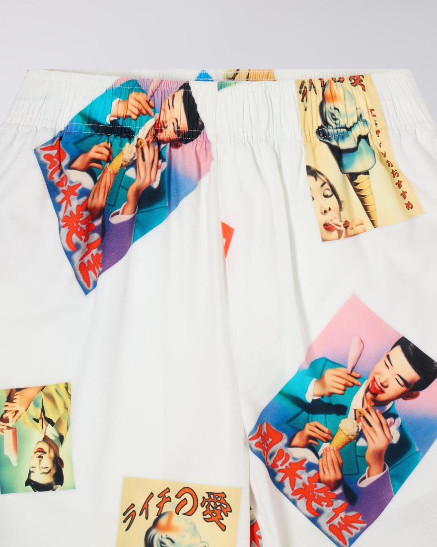 EDWIN Aisukurimu Short Multicolor