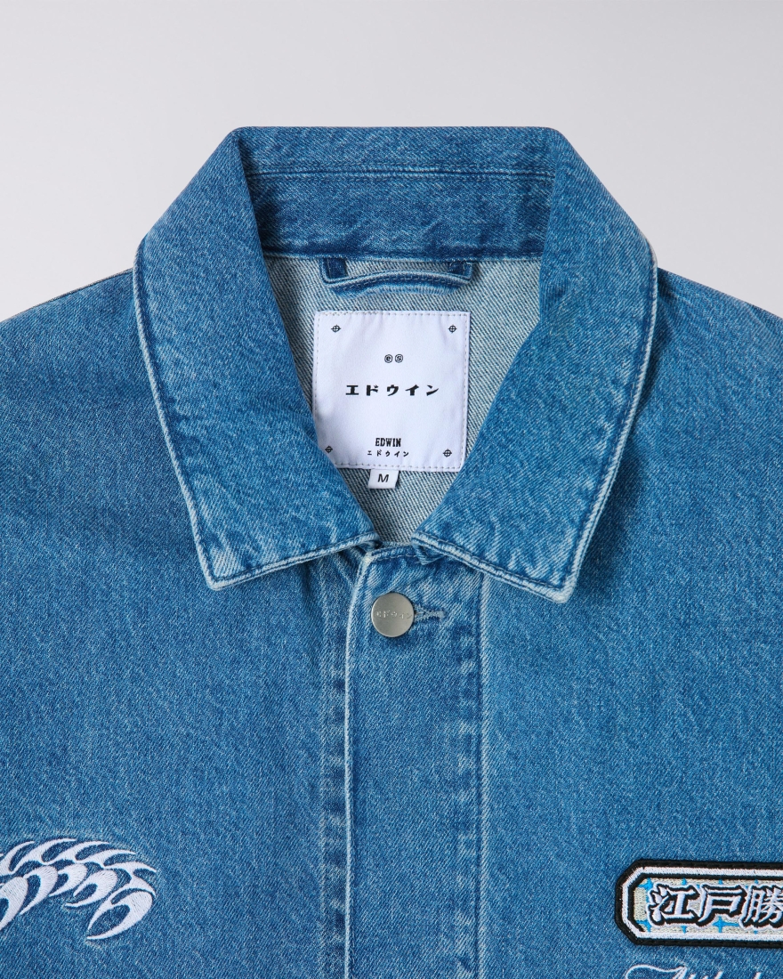 EDWIN Oshino Uniform Jacket Blue