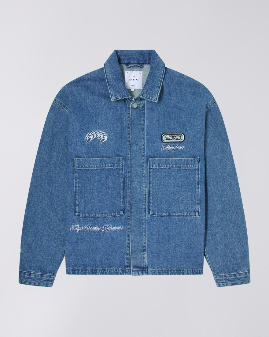 EDWIN Oshino Uniform Jacket Blue