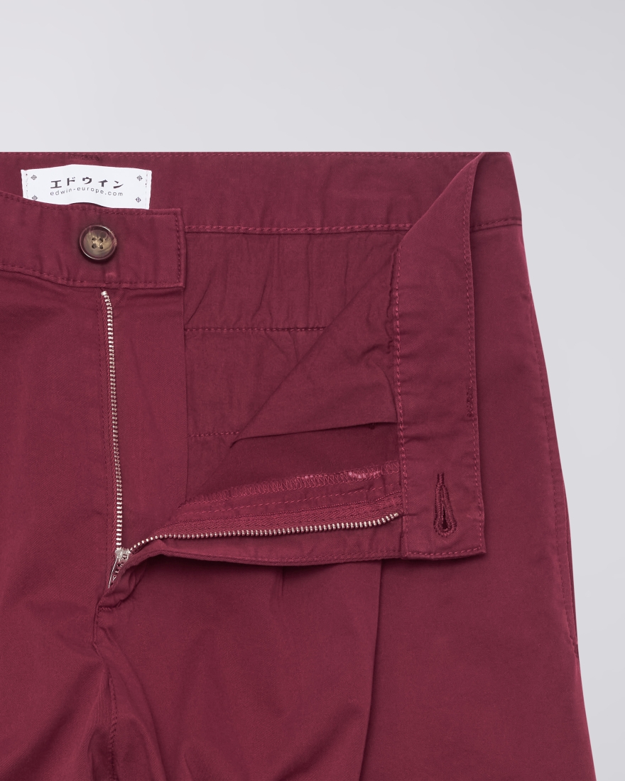 EDWIN Sorren Pant Red Plum