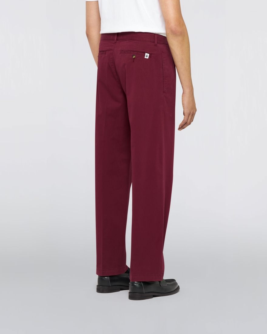 EDWIN Sorren Pant Red Plum