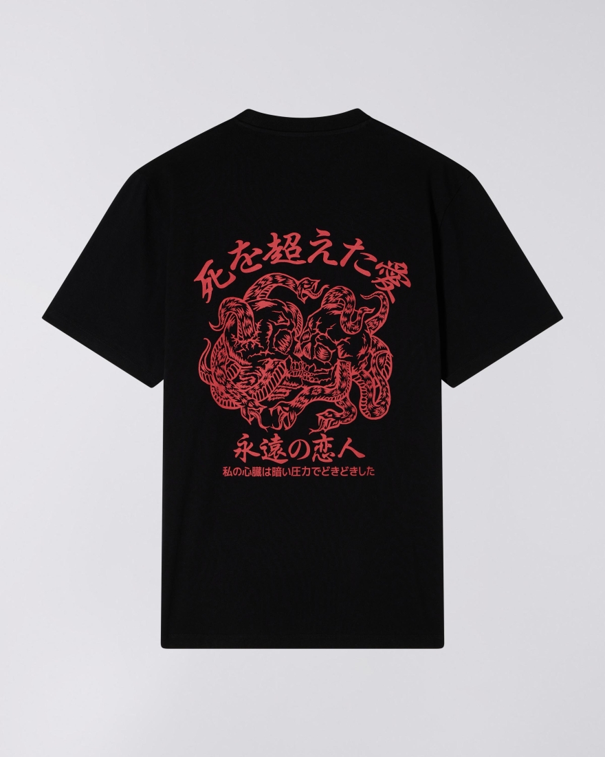 EDWIN High Life Low Levels Chest T-Shirt Black