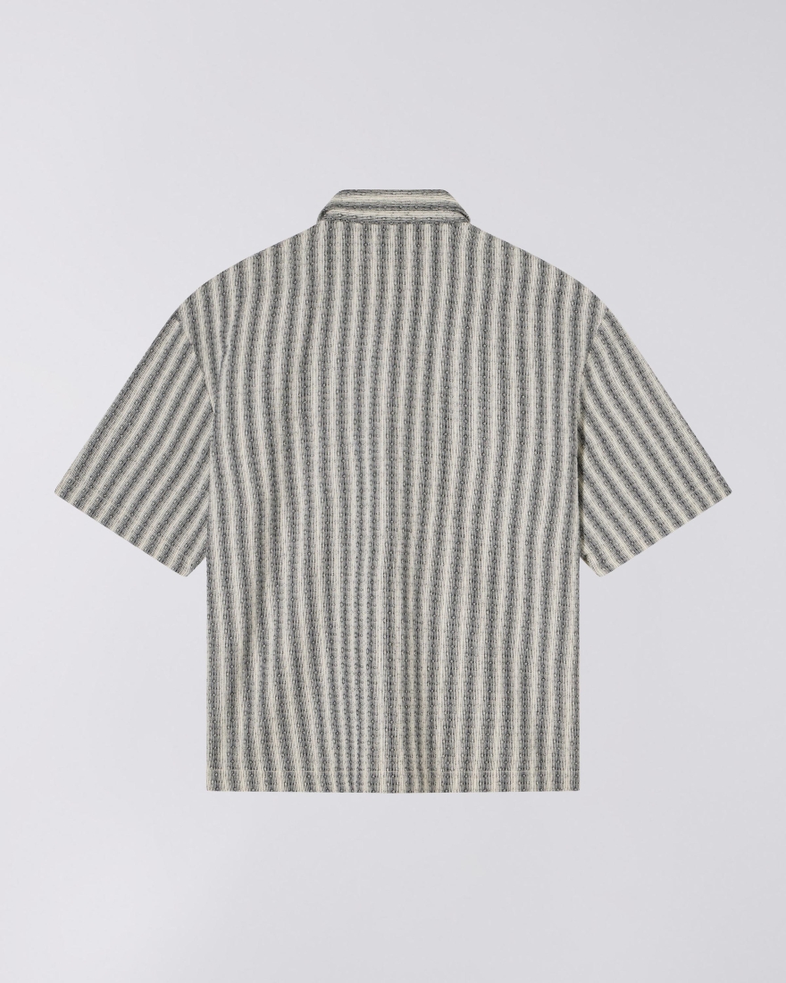 EDWIN Saga Shirt SS Black / White