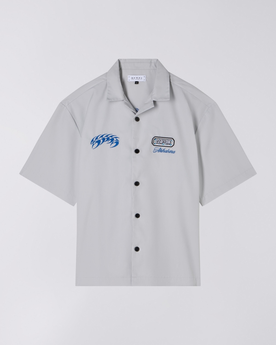 EDWIN Staff Uniform Shirt SS Pale Grey