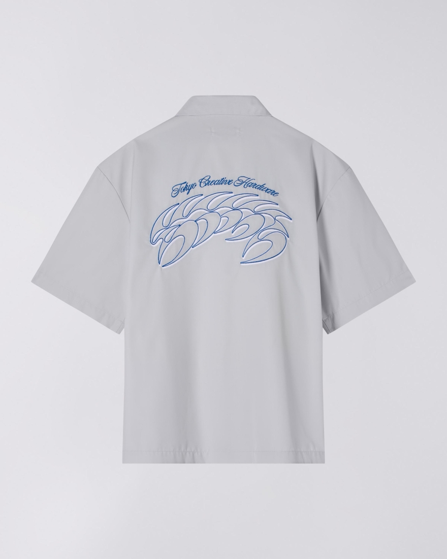 EDWIN Staff Uniform Shirt SS Pale Grey