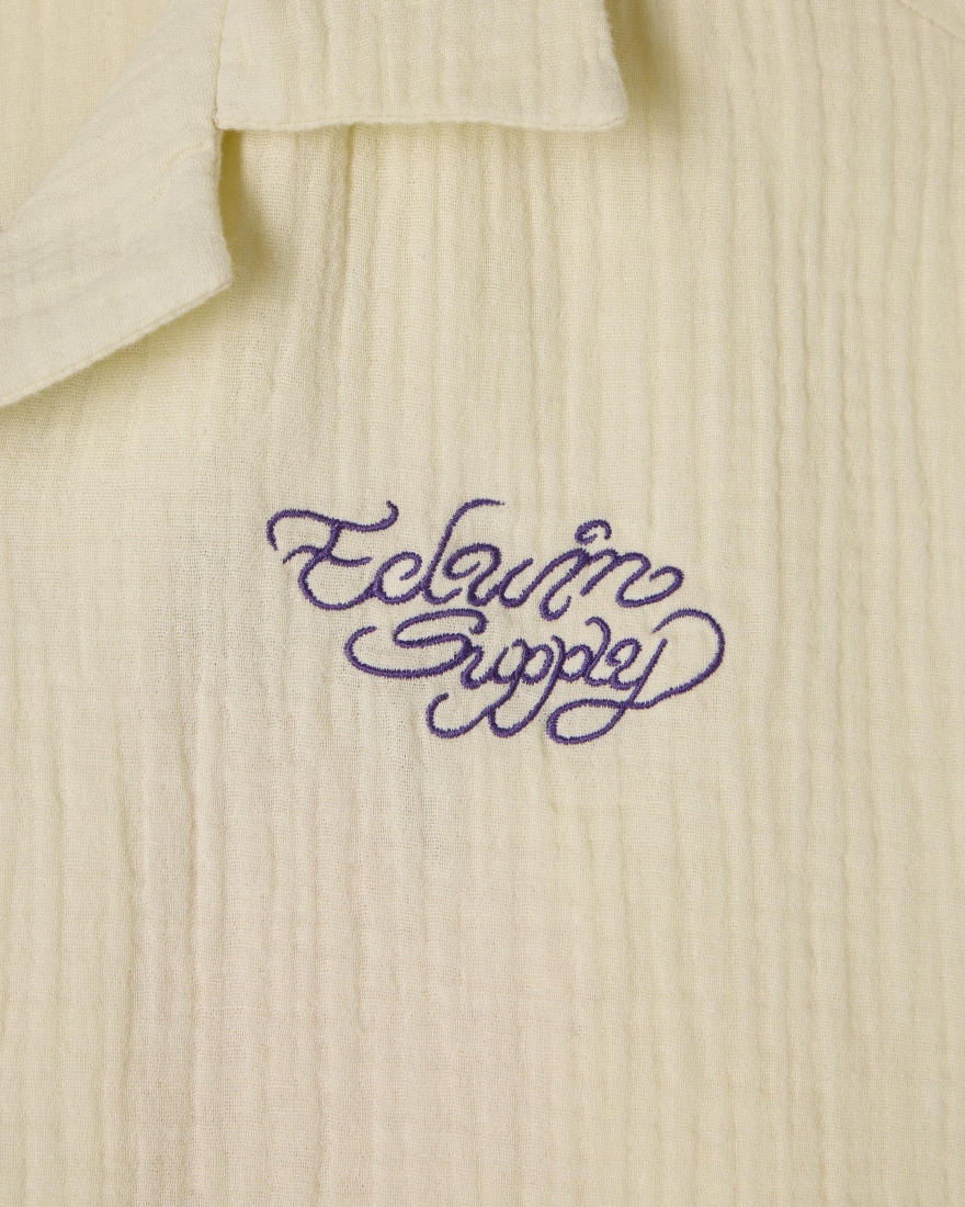 EDWIN Melt The Chaos Shirt SS Cream