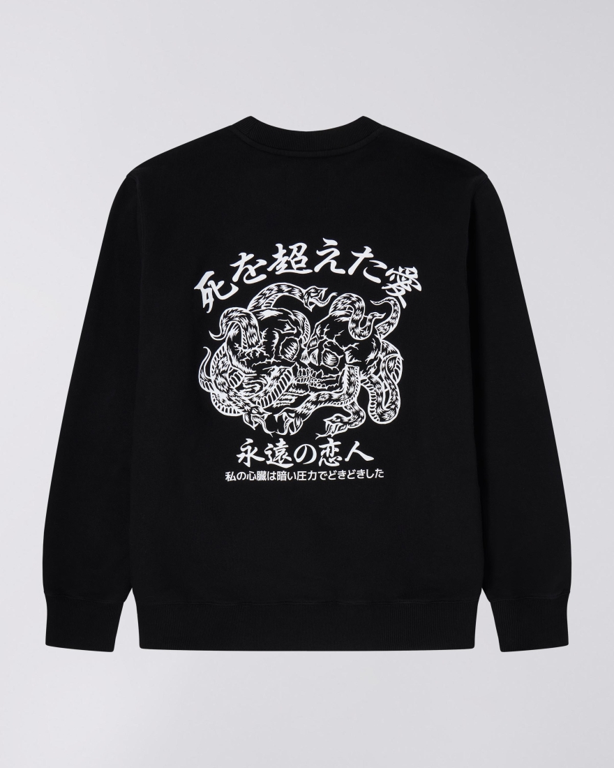 EDWIN Forever Lover Sweat Black