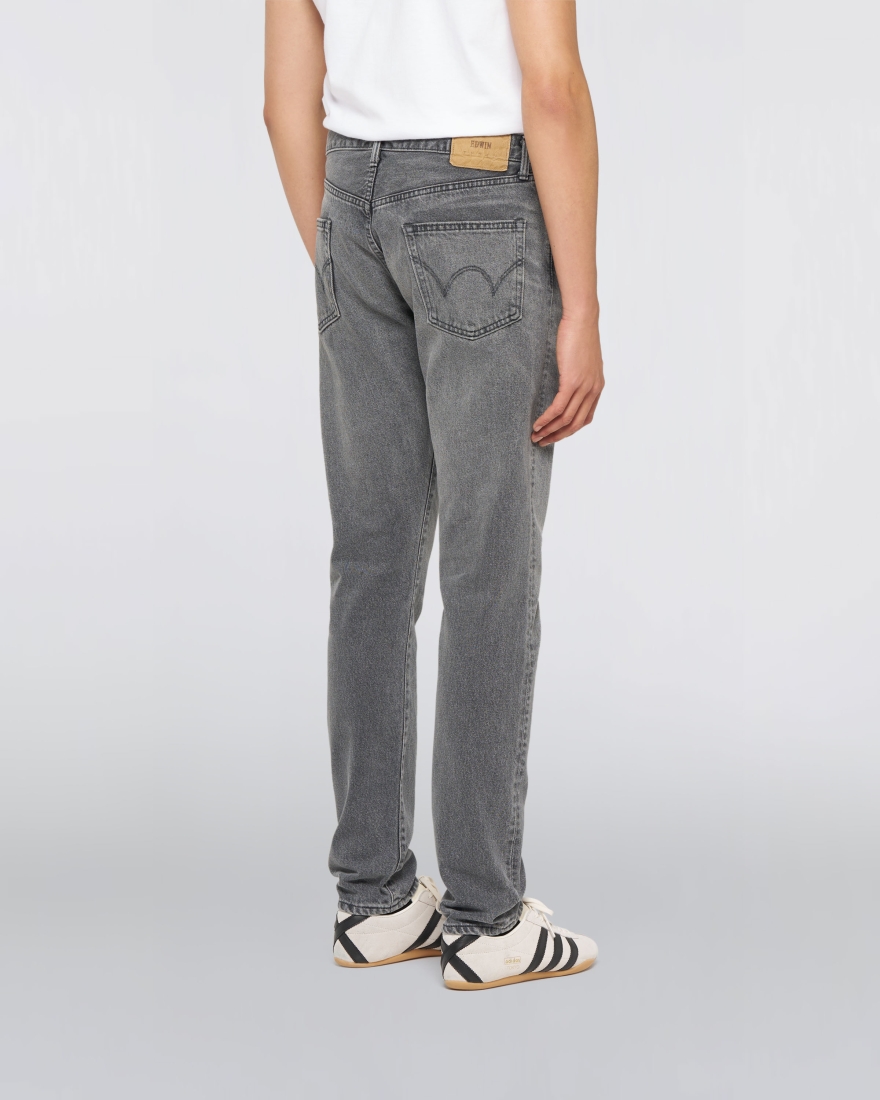 EDWIN Slim Tapered Jeans Black