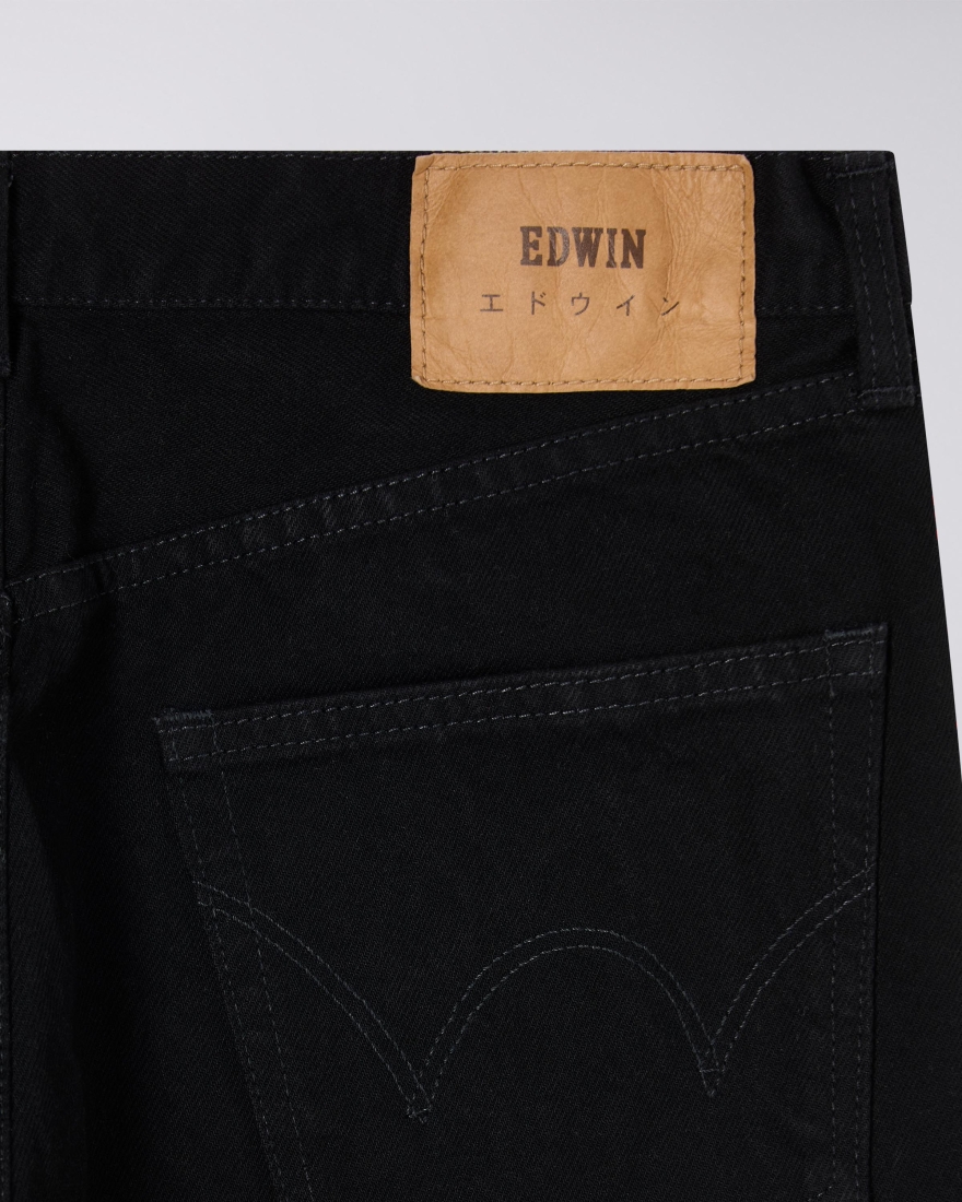 EDWIN Slim Tapered Jeans Black