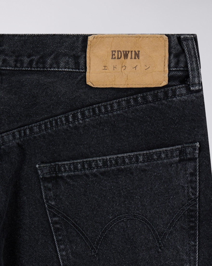 EDWIN Slim Tapered Jeans Black