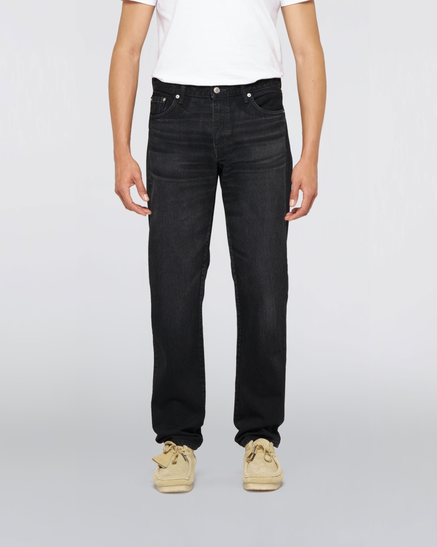 EDWIN Regular Tapered Jeans Black
