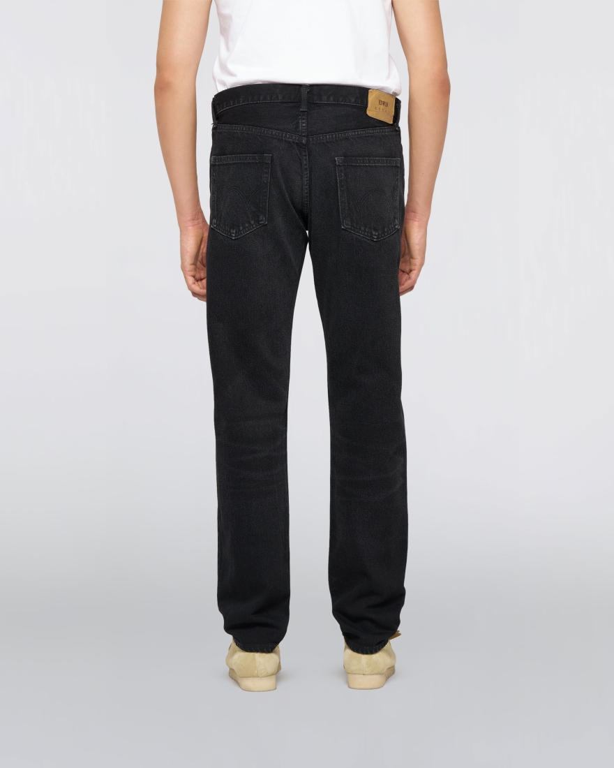 EDWIN Regular Tapered Jeans Black