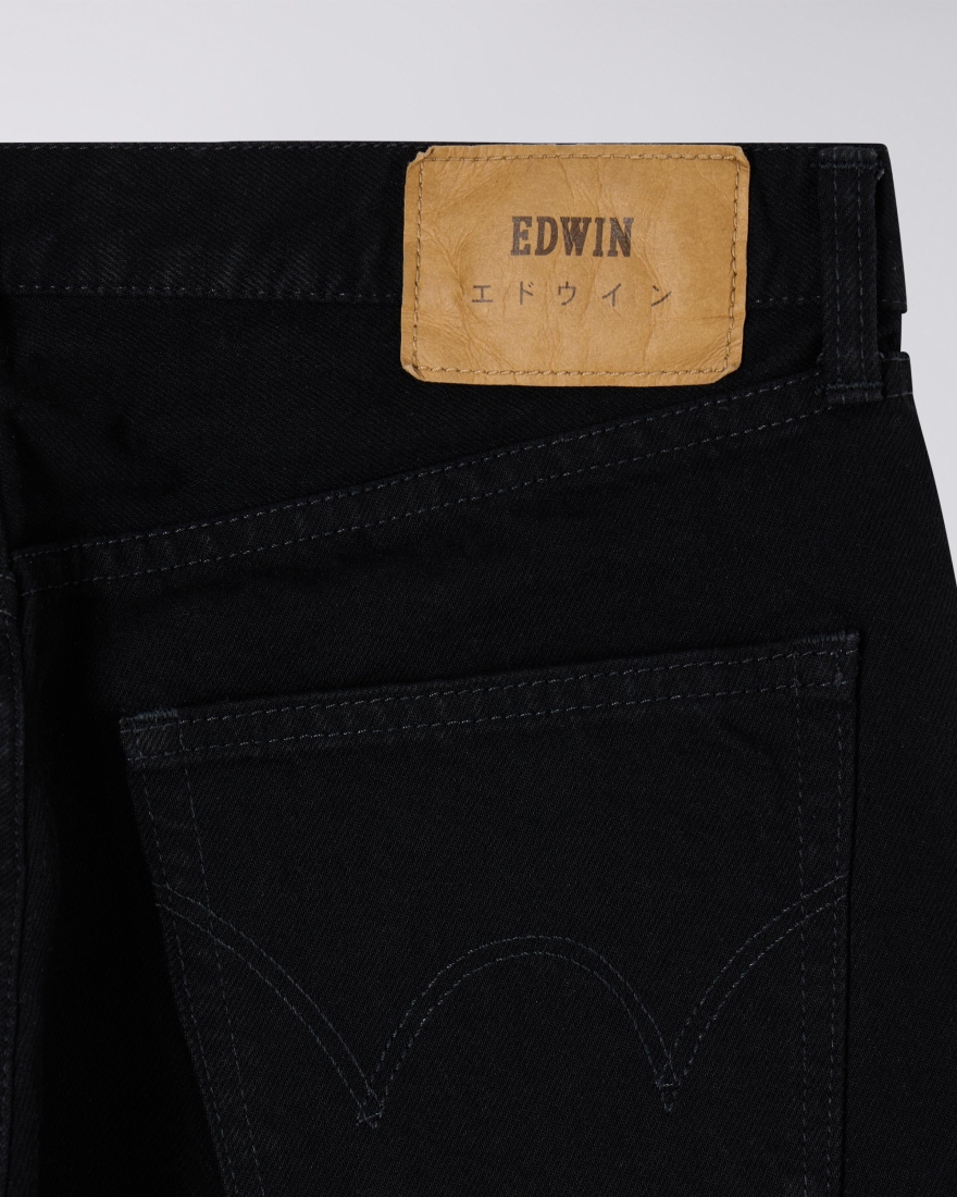 EDWIN Regular Tapered Jeans Black