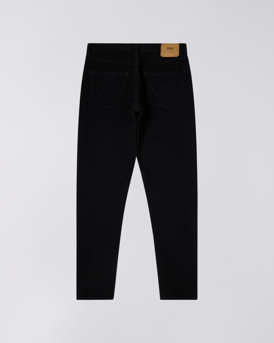 EDWIN Regular Tapered Jeans Black