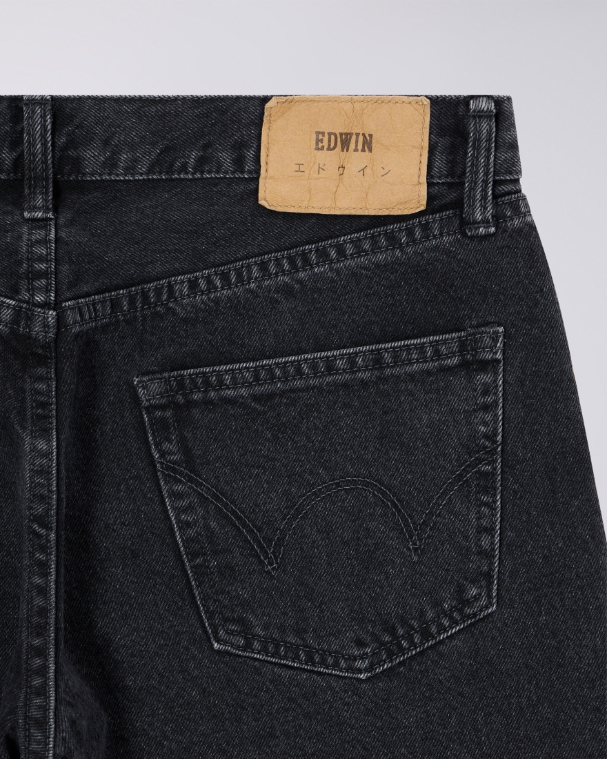 EDWIN Regular Tapered Jeans Black